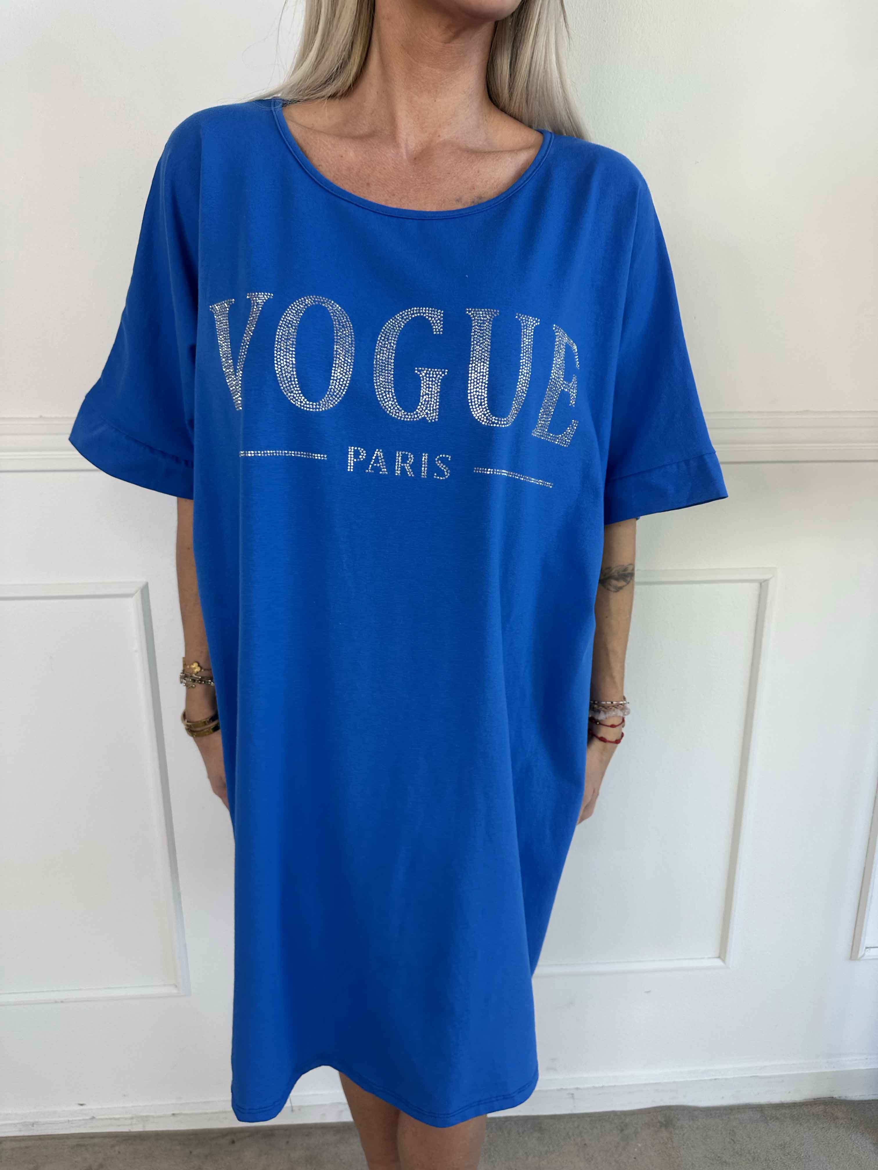 Mintu Dress - T-shirtkjole i bomuld med similisten